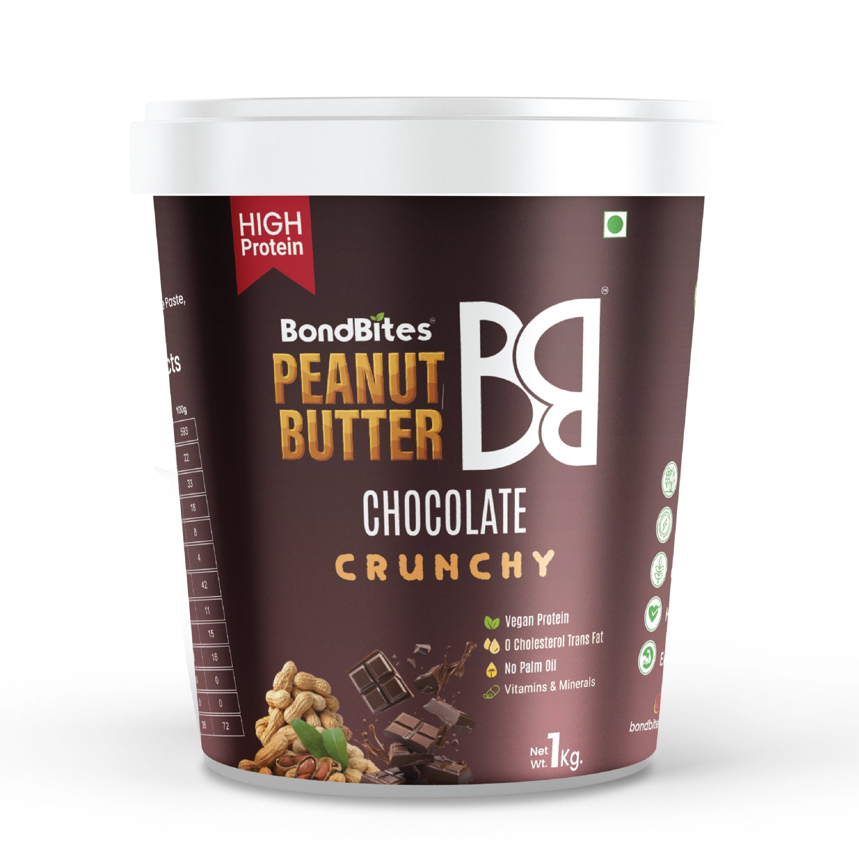 High Protein Chocolate Peanut Butter Crunchy (1kg)