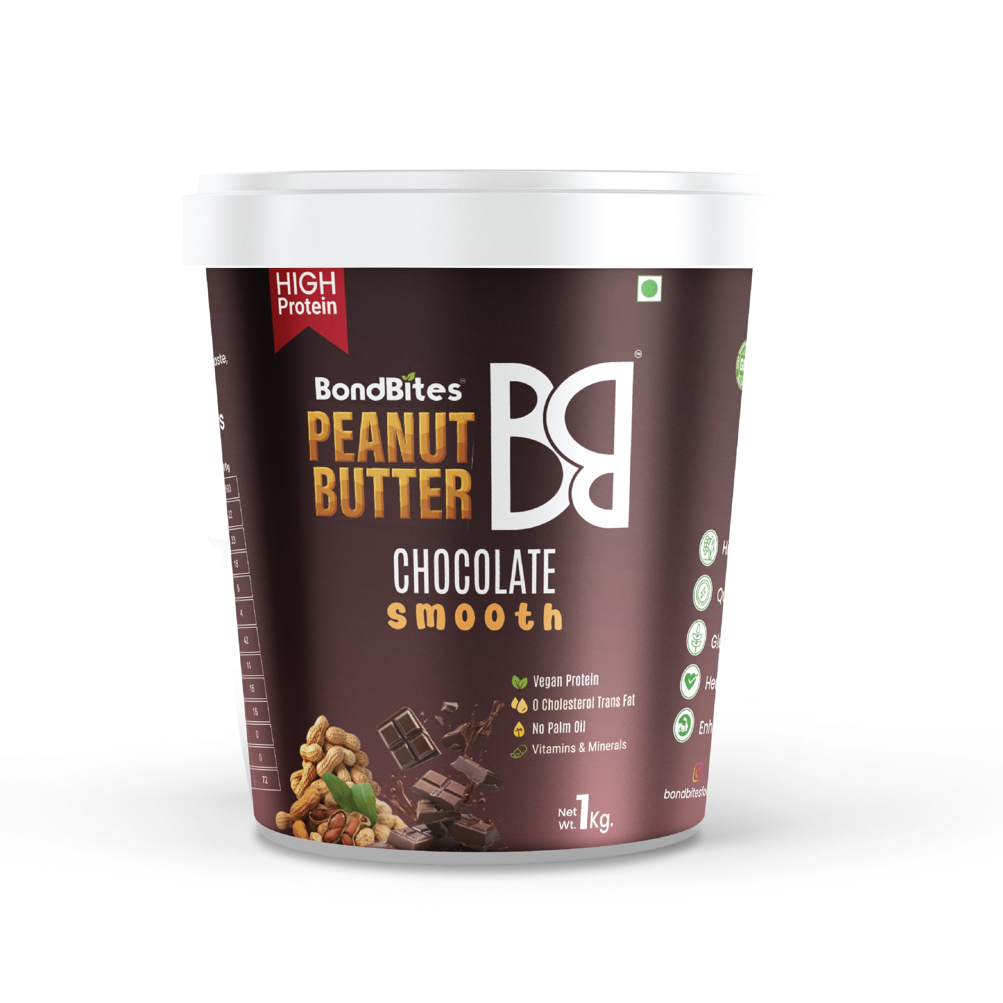 High Protein Chocolate Peanut Butter smooth (1kg)