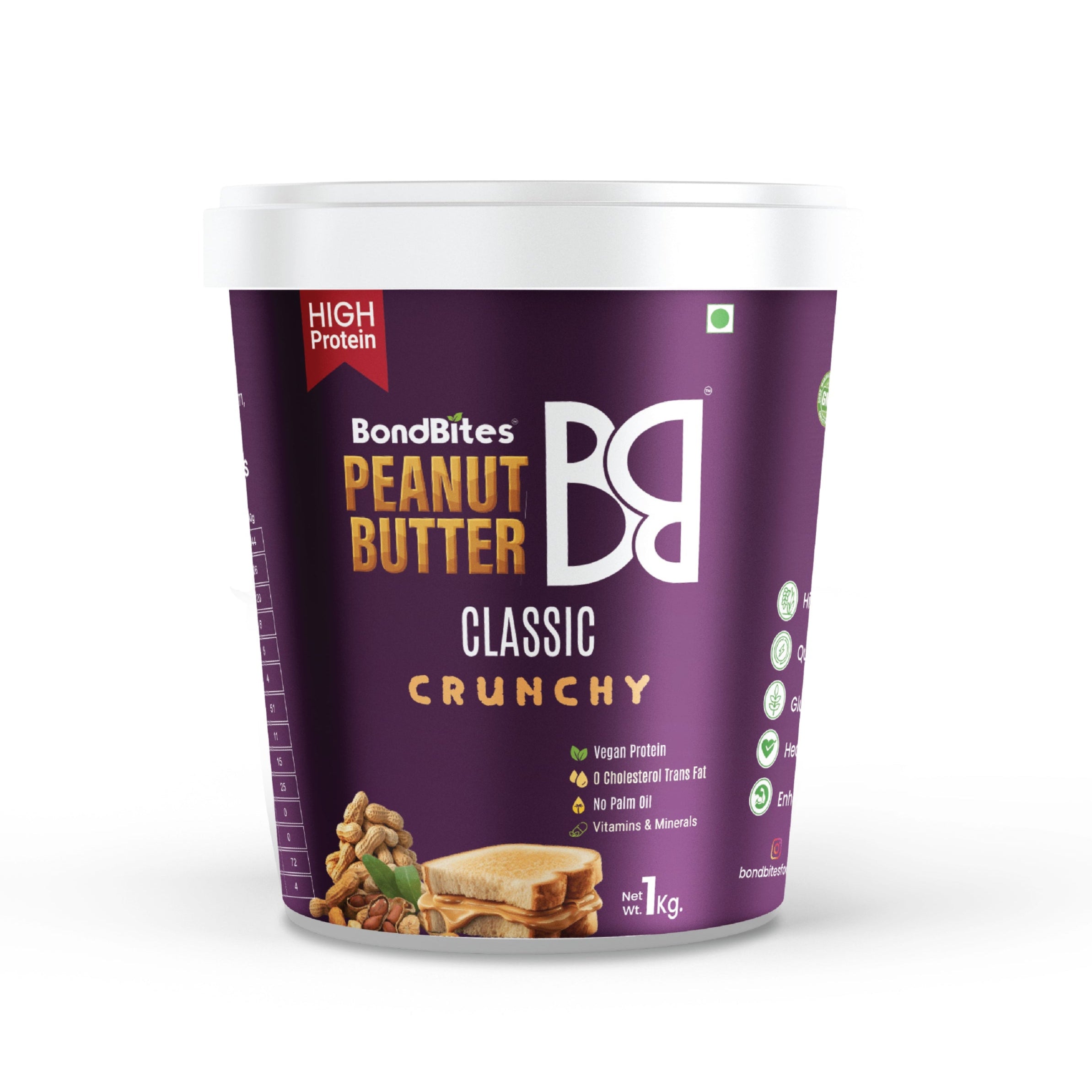 High Protein Classic Peanut Butter Crunchy